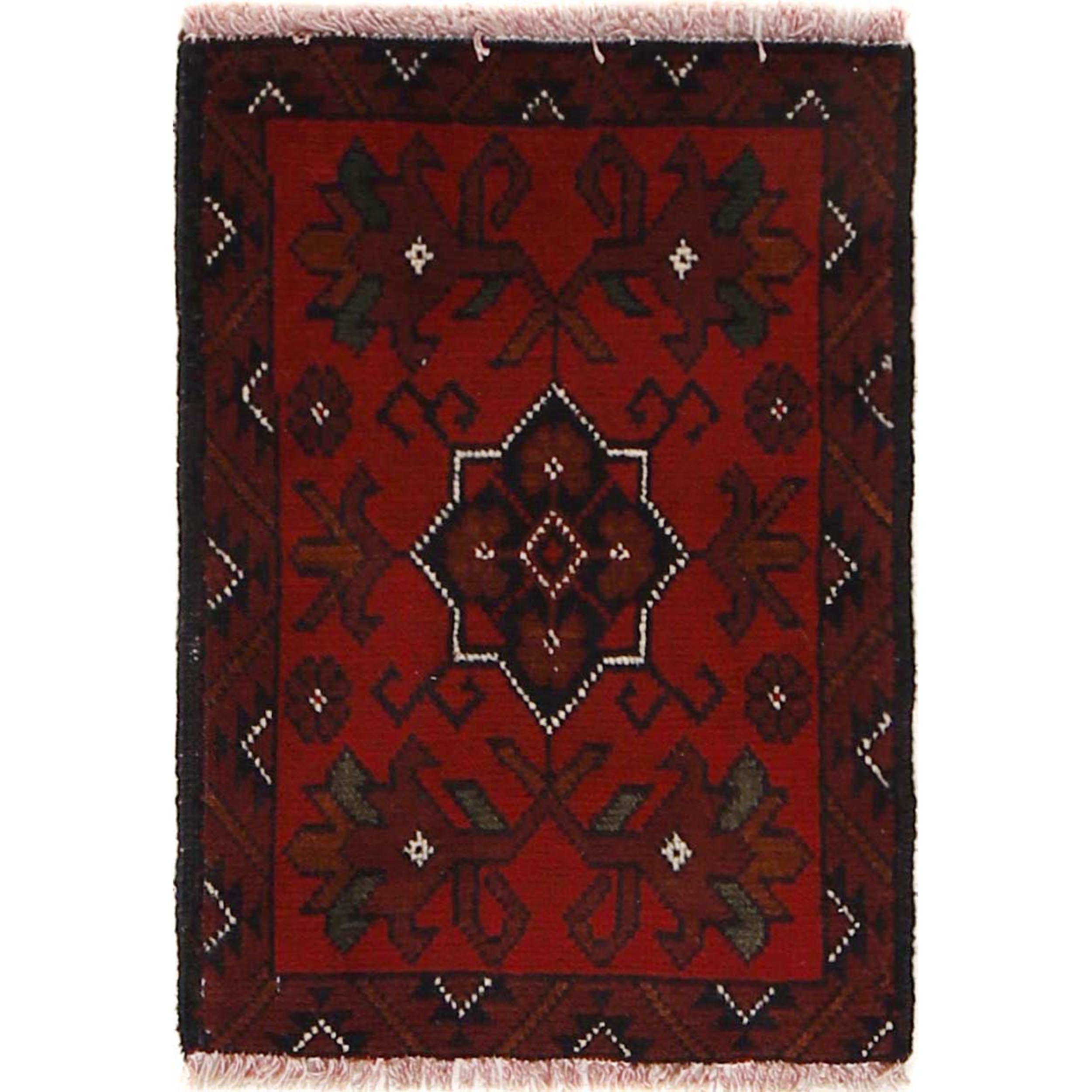 Afghan Rustic Doormat 2x1.4 ft