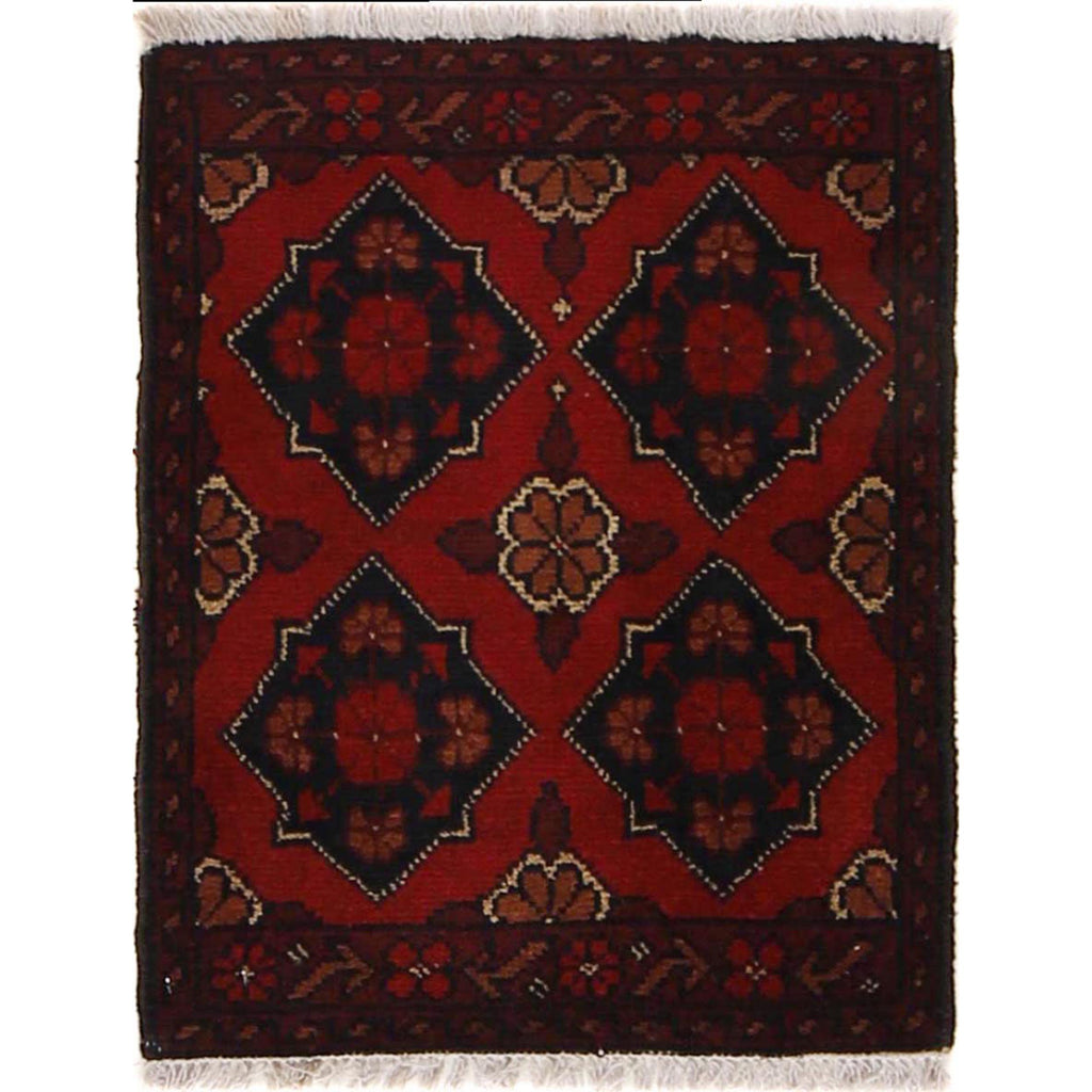 Mini Afghan Entry Doormat 2x1.4 ft