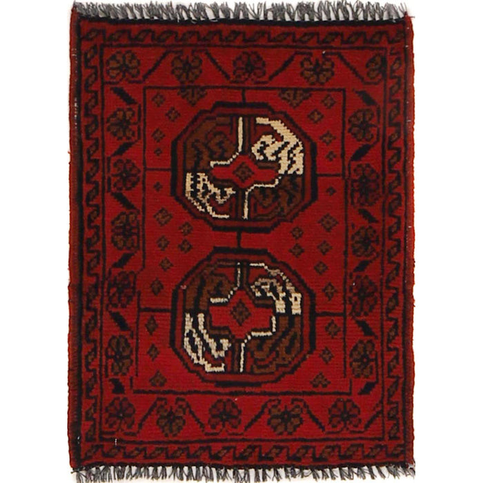 Nomadic Tribal Doormat Piece 1.9x1.4 ft