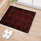 Handmade Afghan Wool Mat 1.9x1.5 ft