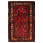 Afghan Crafted Worship Mat 4x2.6 ft