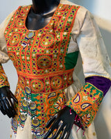 Traditional Pashtun Embroidered Dress