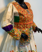 Traditional Pashtun Embroidered Dress