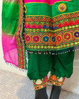 Traditional Pashtun Embroidered Two Piece Dress