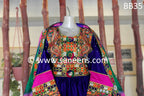 Pashtun Girls Blue Satin Dress