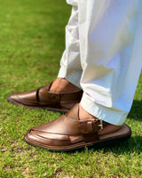 Handmade Leather Peshawari Chappal