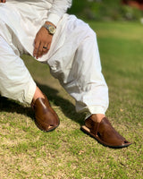 Handmade Leather Peshawari Chappal
