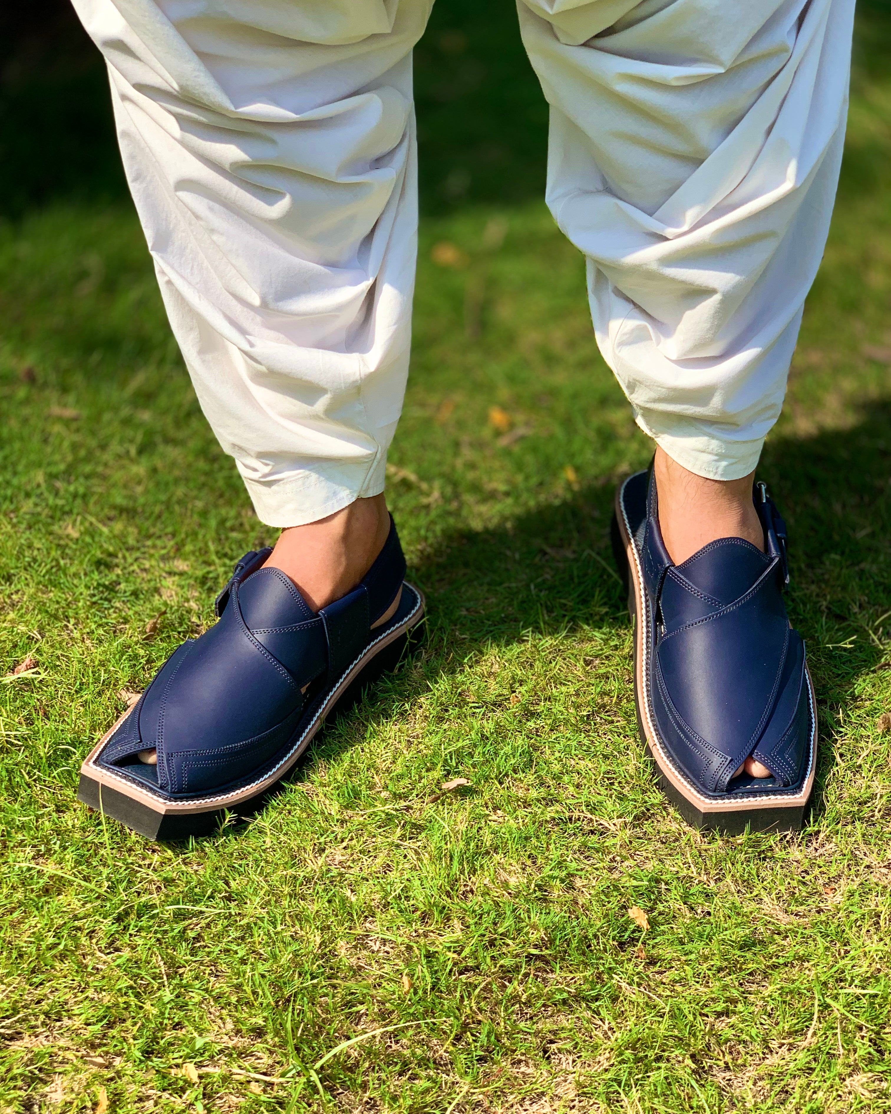Premium Leather Pashtun Chappal