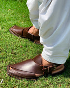 Handmade Leather Peshawari Chappal