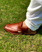 Royal Waterproof Leather Pashtun Chappal