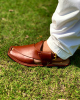 Royal Waterproof Leather Pashtun Chappal