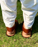 Royal Waterproof Leather Pashtun Chappal