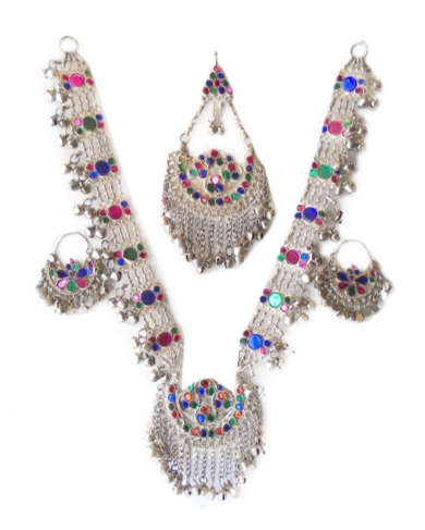Afghan fashion kuchi silver sets