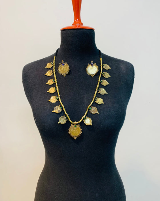 Afghan Tribal Coin Necklace Set