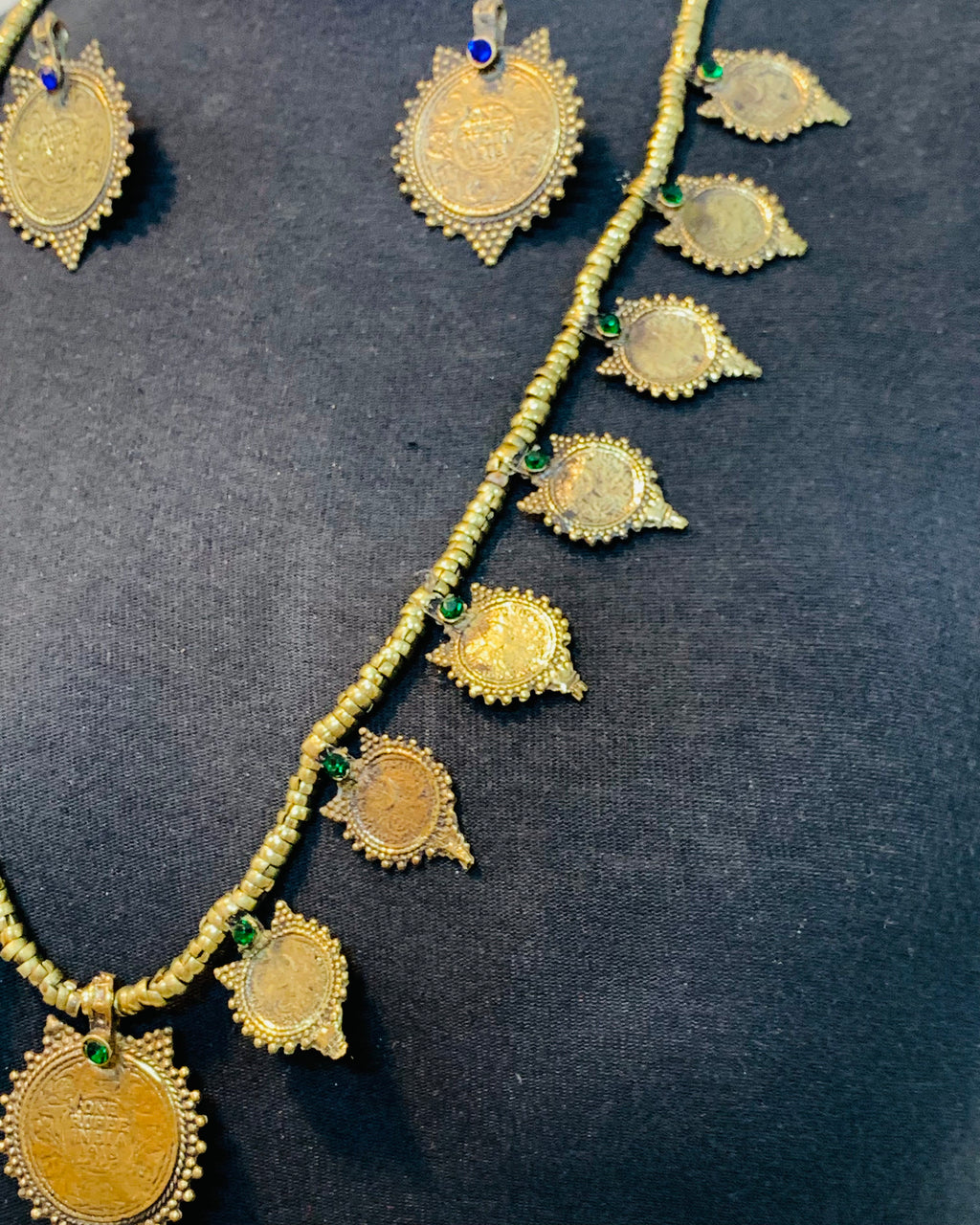 Afghan Tribal Coin Necklace Set