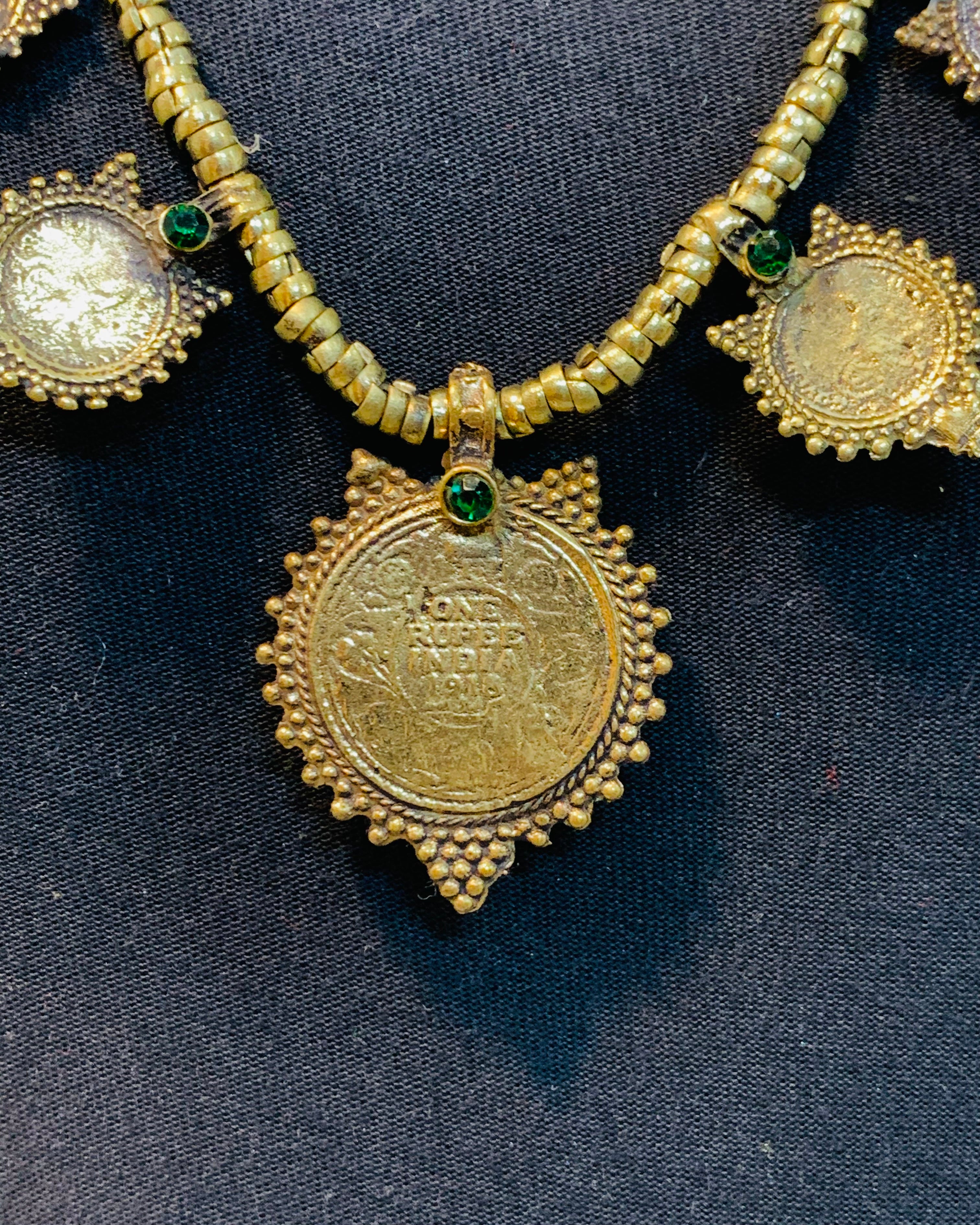 Afghan Tribal Coin Necklace Set