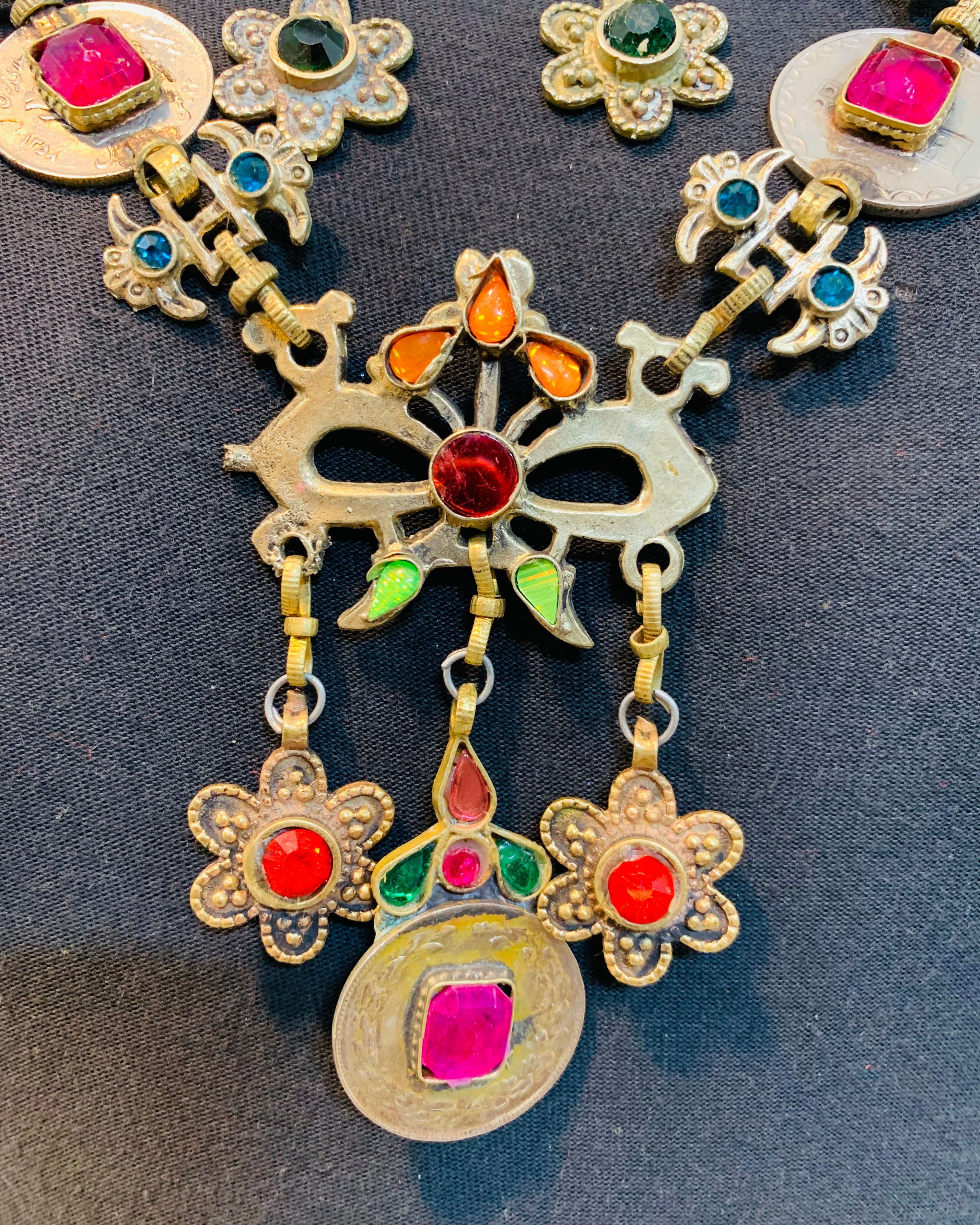 Afghan Tribal Coin Necklace