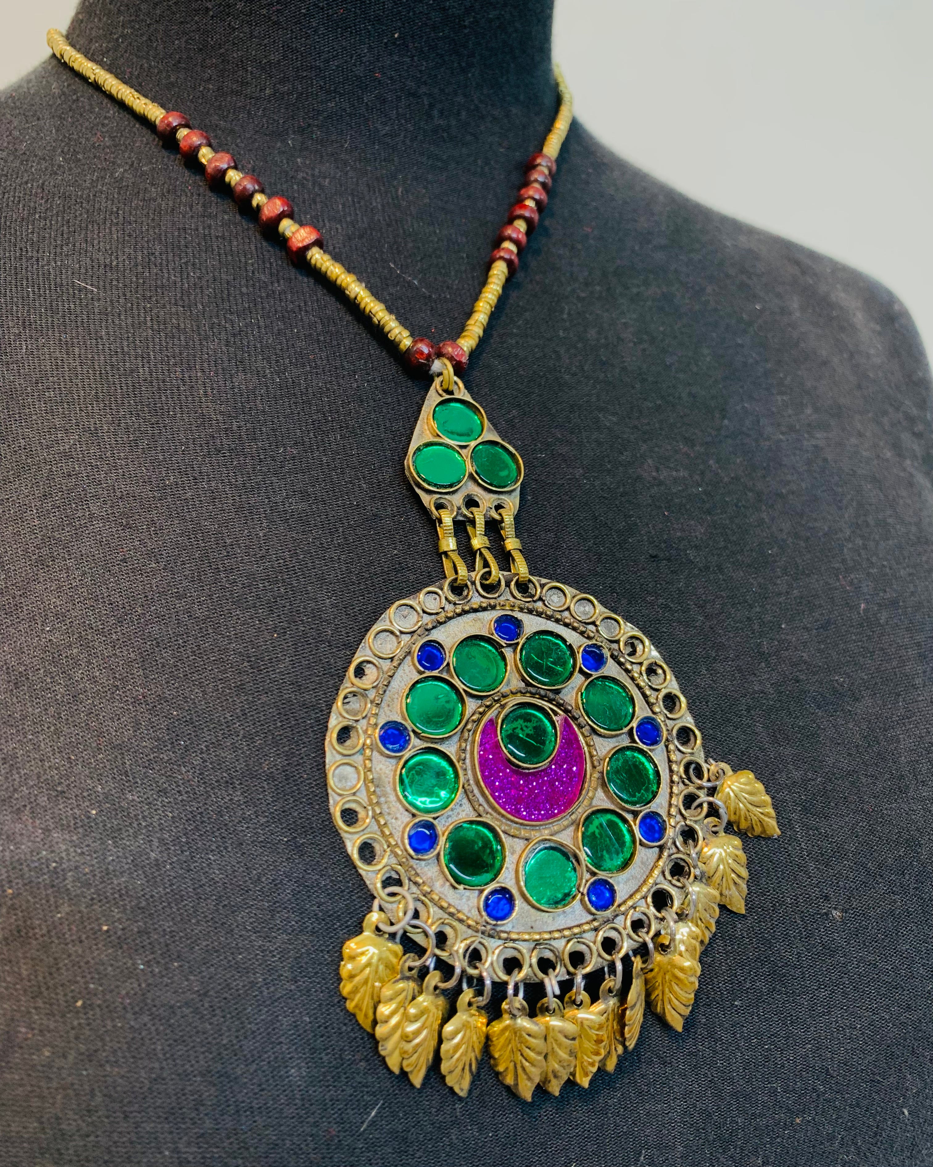 Traditional Kuchi Pendant Necklace