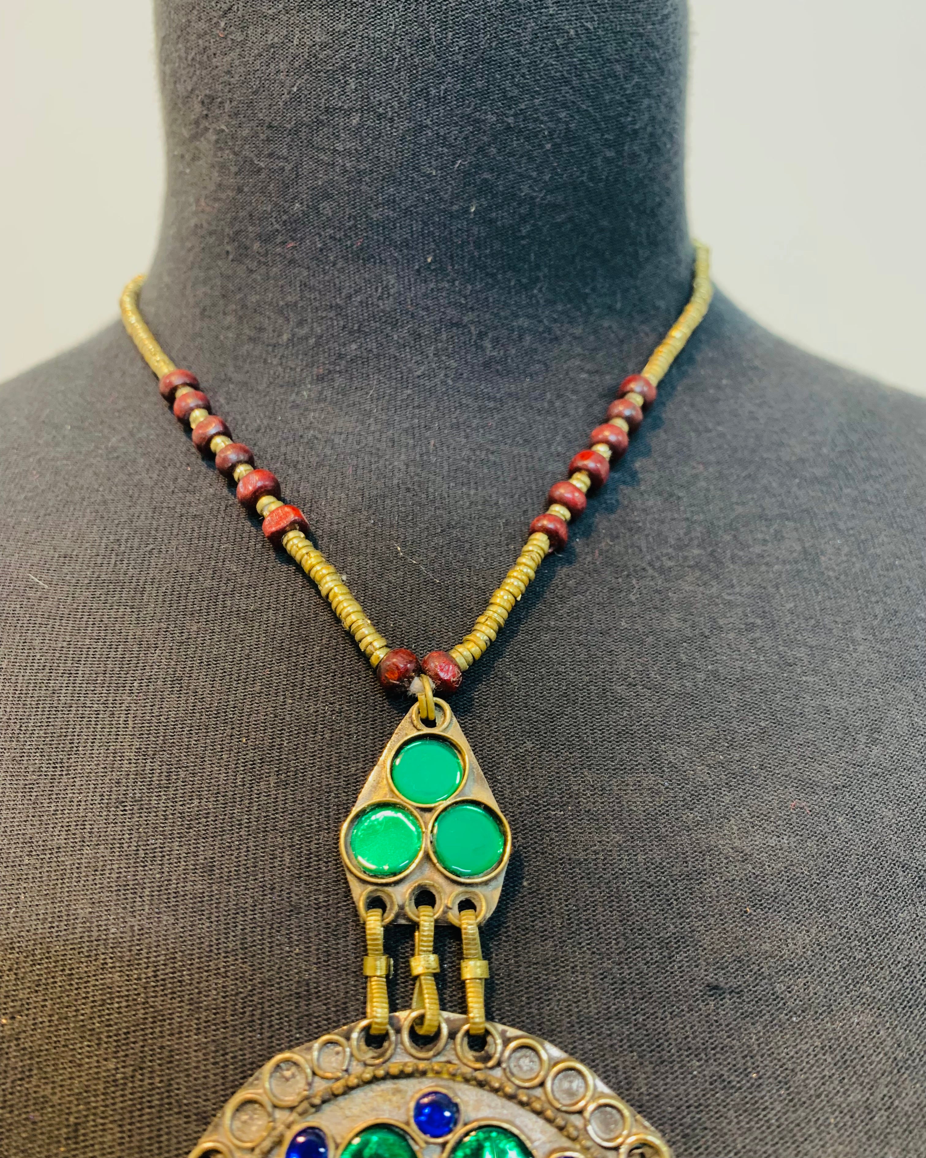 Traditional Kuchi Pendant Necklace