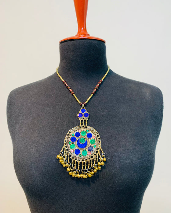 Afghan Tribal Heritage Pendant