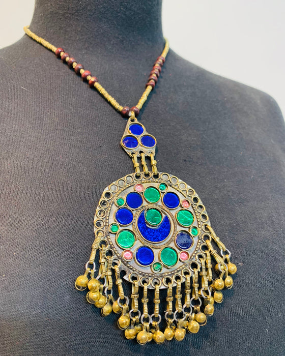 Afghan Tribal Heritage Pendant