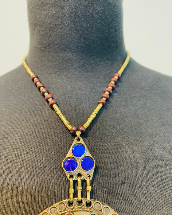 Afghan Tribal Heritage Pendant