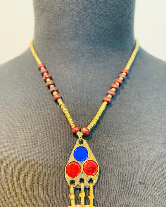 Vintage Afghan Nomad Pendant