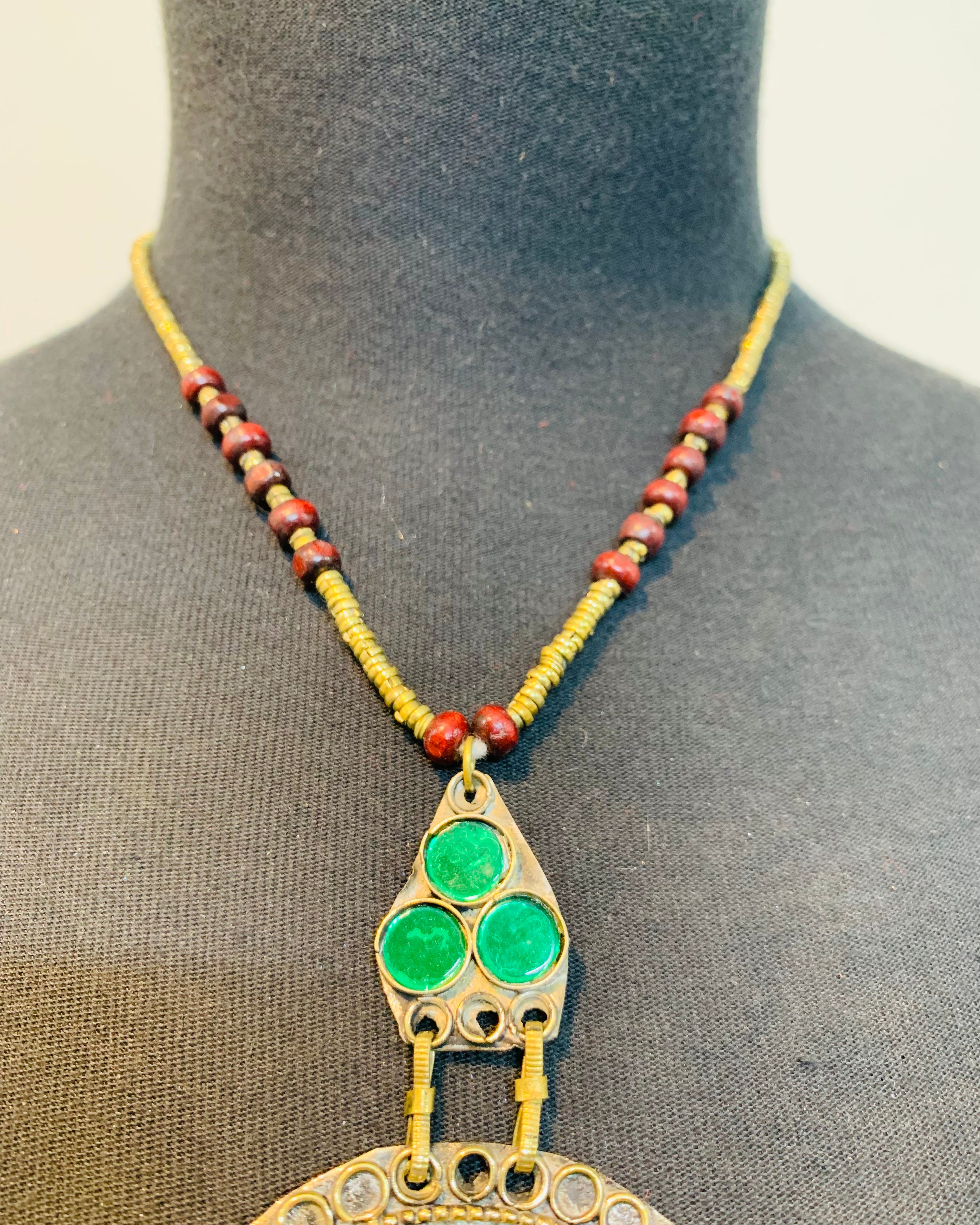 Afghan Handmade Tribal Pendant