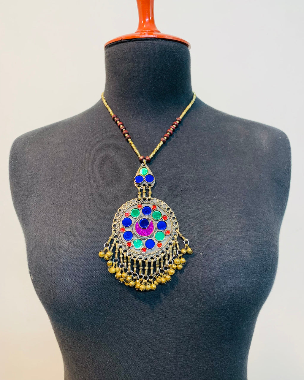 Afghan Folk Art Necklace