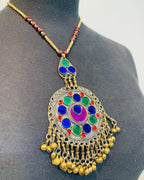 Afghan Folk Art Necklace
