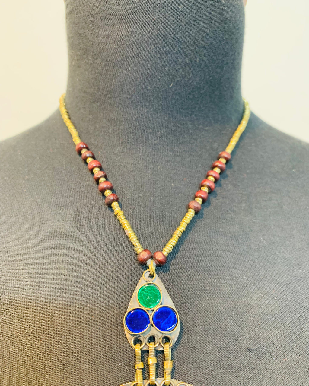 Afghan Folk Art Necklace