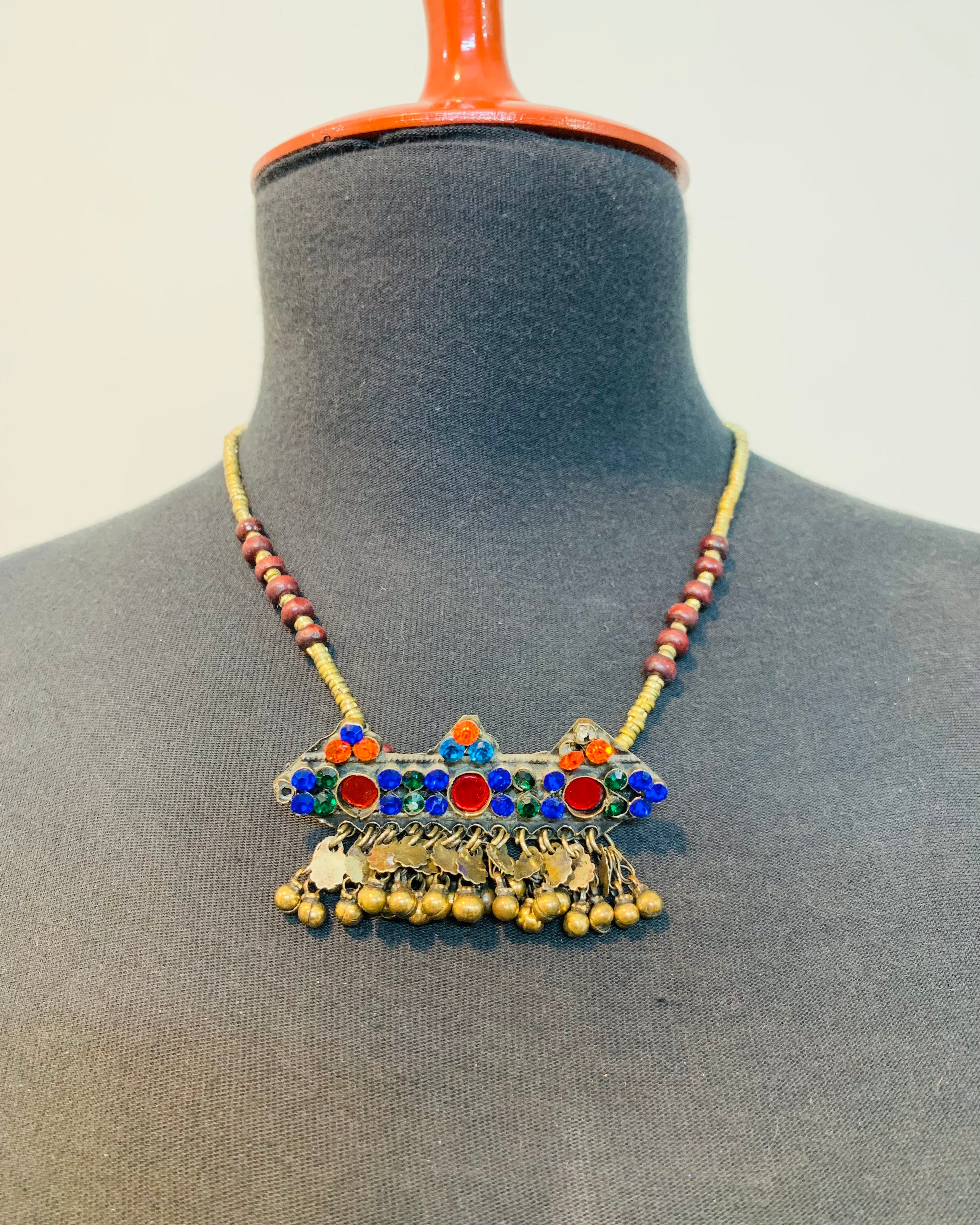 Handmade Tribal Folk Necklace