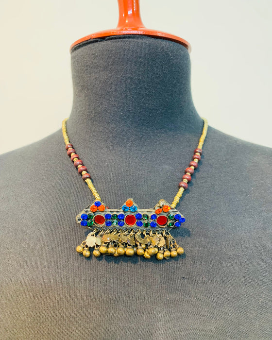 Handmade Tribal Folk Necklace