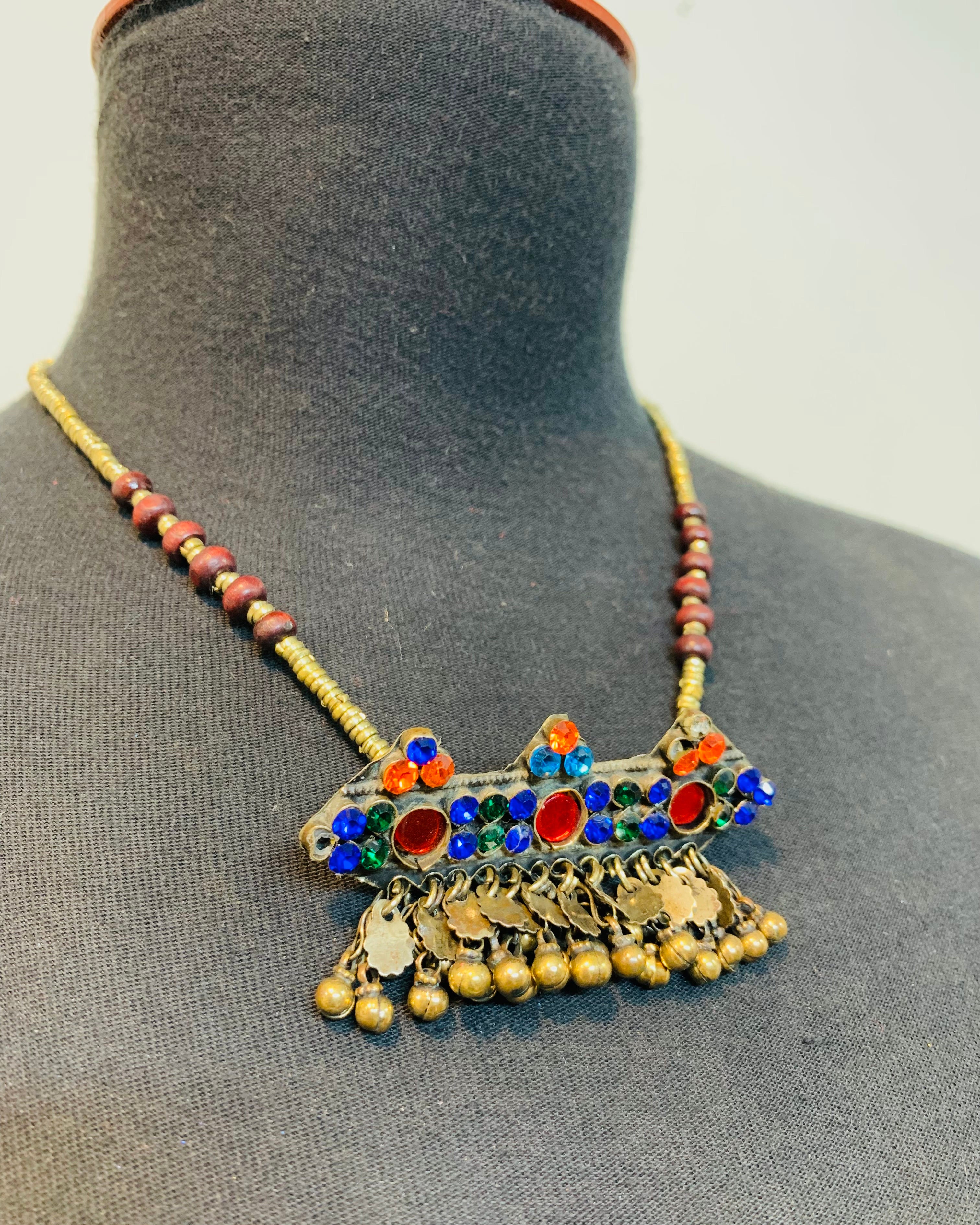 Handmade Tribal Folk Necklace