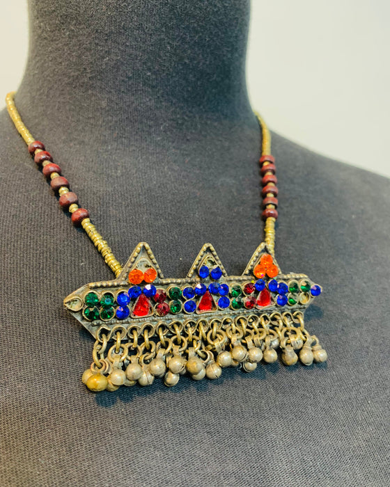 Afghan Artisan Pendant Necklace