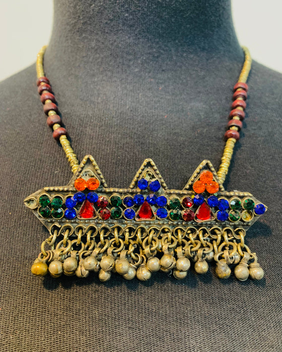 Afghan Artisan Pendant Necklace