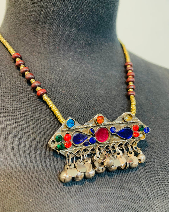 Afghan Nomadic Festival Necklace