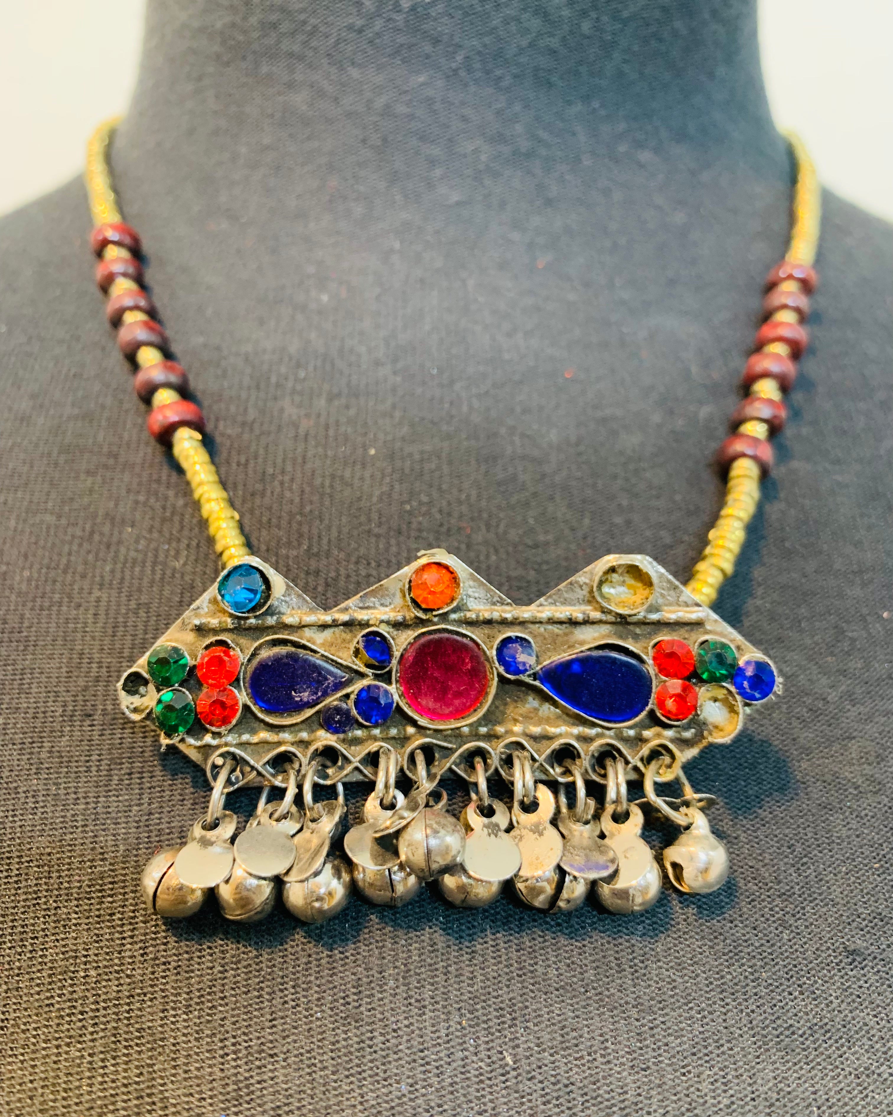 Afghan Nomadic Festival Necklace