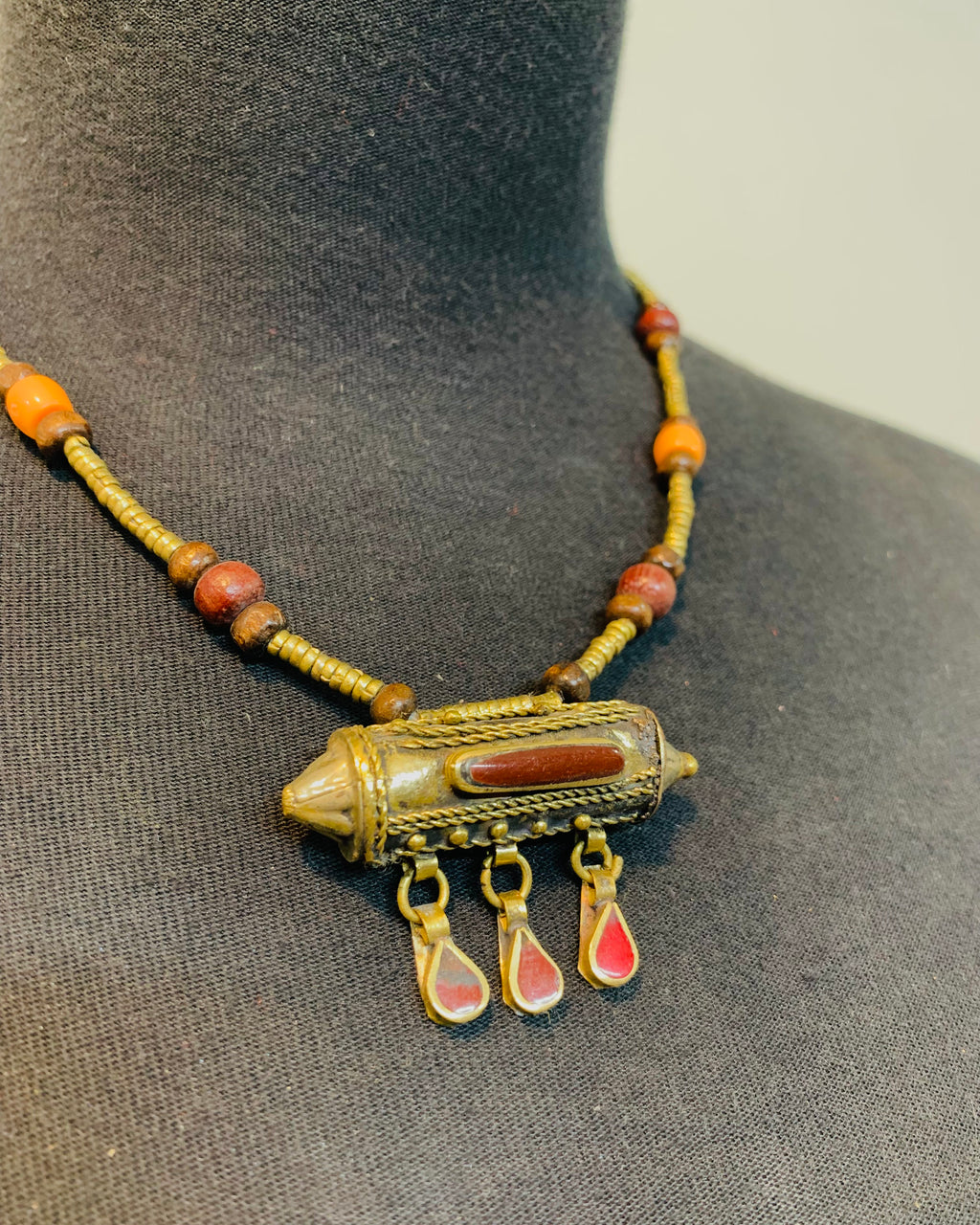 Tribal Heritage Pendant Necklace
