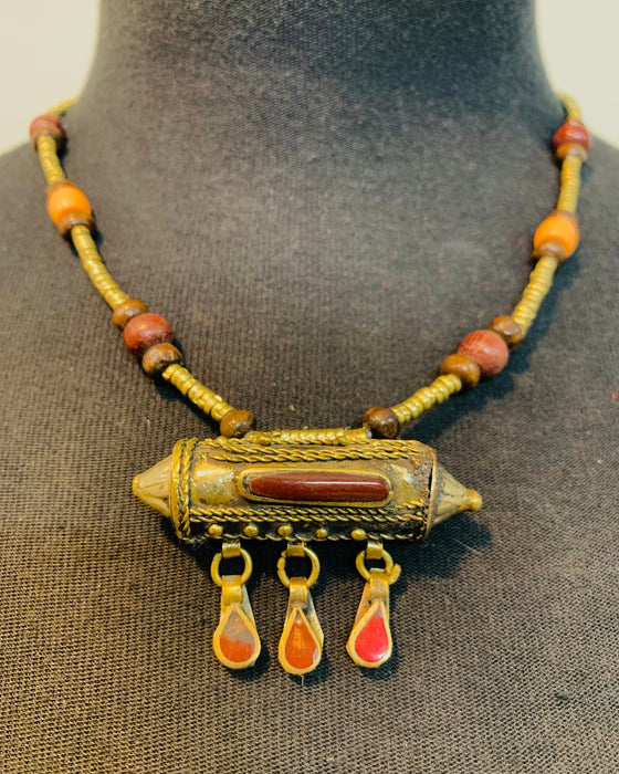 Tribal Heritage Pendant Necklace