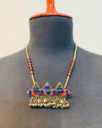 Tribal Afghan Beaded Necklace