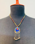 Afghan Tribal Beaded Pendant