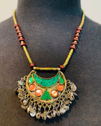 Afghan Handmade Folk Necklace
