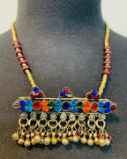 Handcrafted Bohemian Afghan Necklace