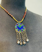 Afghan Tribal Beaded Pendant