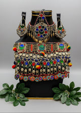 Afghan Kuchi Tribal Choker Jewelry Set Handmade