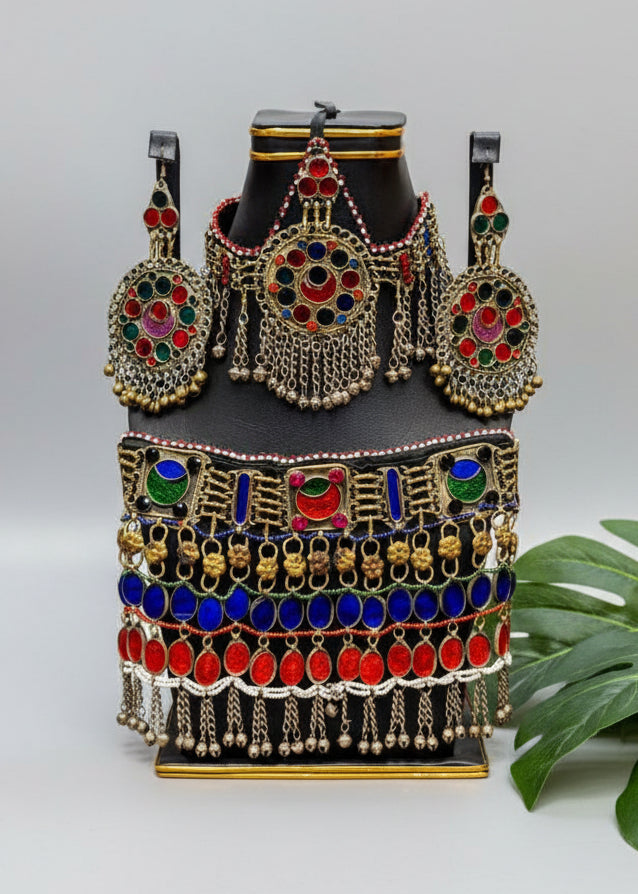 ATS Kuchi Ethnic Jewelry Set Tribal Style