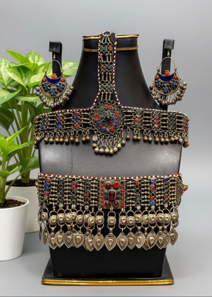 Kuchi Tribal Ethnic Choker Set