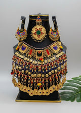 Pashtun Nomad Style Golden Jewelry Set
