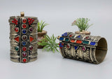 Gypsy Vitnage Large Cuff Bracelets Pair